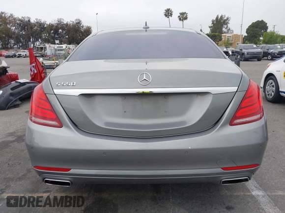 2015 Mercedes-Benz S-Class S 550 with VIN WDDUG8CB6FA185219, listed as a IAAI auction lot 42032135 with 104,346 mi miles. Bid and sale history available at carsss.com. Image 16.