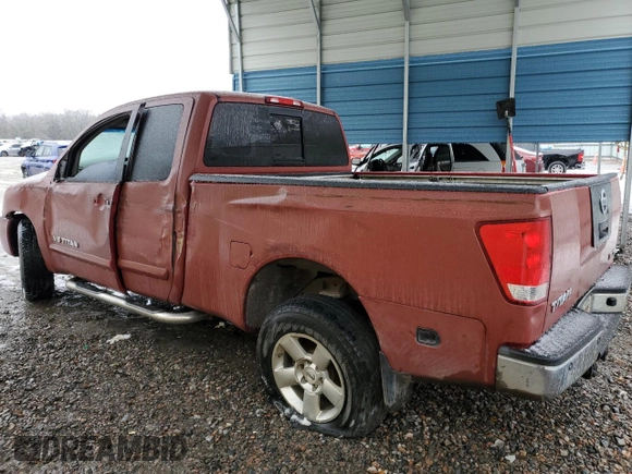 2007 Nissan Titan SE with VIN 1N6BA06AX7N212467, listed as a Copart auction lot 87719695 with 301,822 mi miles and Salvage title. Bid and sale history available at DreamBid. Image 2.