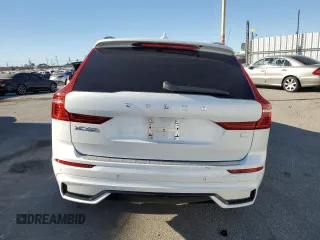 2024 Volvo XC60 Recharge Plug-In Hybrid Plus Dark Theme with VIN YV4H60DL7R1940872, listed as a Copart auction lot 88554545 with 12,574 mi miles and Salvage Title. Bid and sale history available at carsss.com. Image 6.