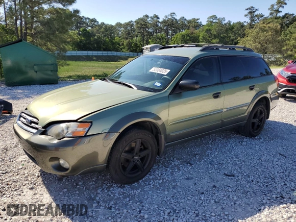 2005 Subaru Legacy Outback z VIN 4S4BP61C557335796, wystawiony jako Copart lot #52084025 z przebiegiem 152 283 mil mil oraz Szkoda całkowita • Salvage title. Historia ofert i sprzedaży dostępna na DreamBid. Obrazek 1.