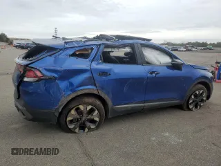 2023 Kia Sportage X-Line with VIN 5XYK6CAF4PG004732, listed as a Copart auction lot 47079635 with 31,841 mi miles and Salvage Title. Bid and sale history available at DreamBid. Image 3.