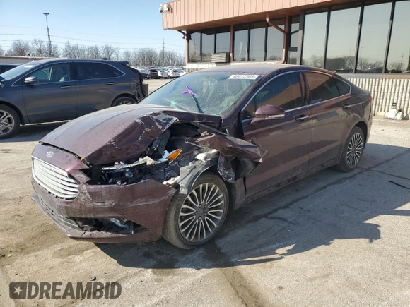 2017 Ford Fusion SE with VIN 3FA6P0T91HR405530, listed as a Copart auction lot 48672505 with 91,733 mi miles and Non repairable. Bid and sale history available at DreamBid. Image 1.
