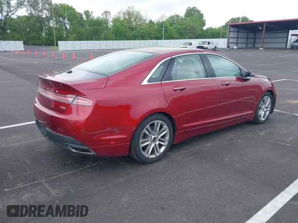 2015 Lincoln MKZ Hybrid with VIN 3LN6L2LU3FR602438, listed as a IAAI auction lot 42130400 with 115,317 mi miles. Bid and sale history available at carsss.com. Image 4.