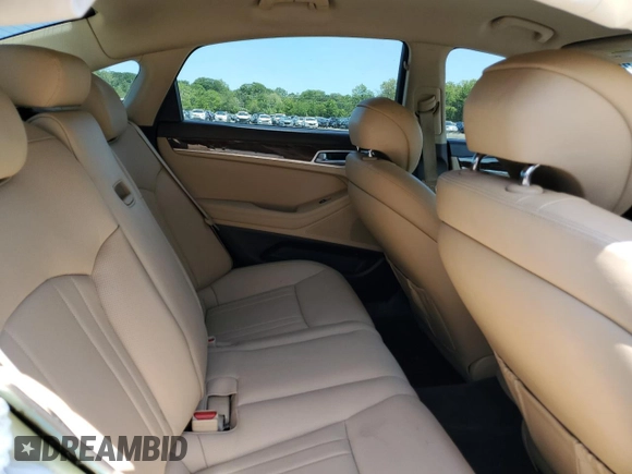 2017 Genesis G80 3.8L with VIN KMHGN4JE9HU175302, listed as a Copart auction lot 59144765 with 133,609 mi miles and Salvage title. Bid and sale history available at DreamBid. Image 10.