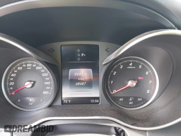 2016 Mercedes-Benz C 300 with VIN 55SWF4JBXGU174278, listed as a IAAI auction lot 42033857 with 68,487 mi miles and . Bid and sale history available at DreamBid. Image 7.