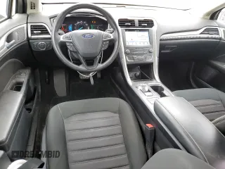 2019 Ford Fusion SE with VIN 3FA6P0HD8KR284242, listed as a Copart auction lot 53744275 with 44,341 mi miles and Salvage Title. Bid and sale history available at carsss.com. Image 8.