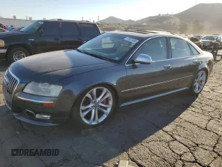 2008 Audi S8 with VIN WAUPN94EX8N014624, listed as a Copart auction lot 77327484 with 160,123 mi miles and Clean Title. Bid and sale history available at DreamBid. Image 1.