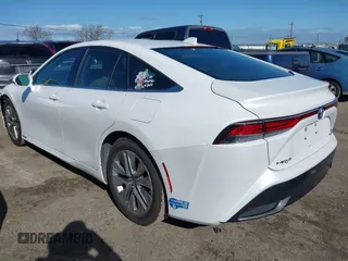 2021 Toyota Mirai XLE with VIN JTDAAAAA8MA001248, listed as a IAAI auction lot 41592011 with 49,613 mi miles and . Bid and sale history available at DreamBid. Image 3.