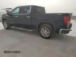 2022 GMC Sierra 1500 Limited SLT with VIN 3GTU9DET4NG174061, listed as a Copart auction lot 48853175 with 70,667 mi miles and Salvage Title. Bid and sale history available at carsss.com. Image 2.