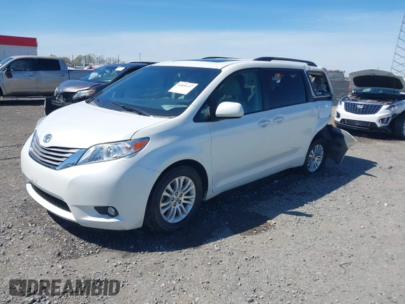 2017 Toyota Sienna XLE Auto Access Seat with VIN 5TDYZ3DC2HS894588, listed as a IAAI auction lot 41855157 with 110,128 mi miles and . Bid and sale history available at DreamBid. Image 17.