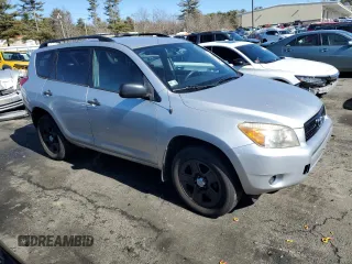 2007 Toyota RAV4 with VIN JTMBD33V476050557, listed as a Copart auction lot 47037695 with 205,490 mi miles and Salvage Title. Bid and sale history available at carsss.com. Image 4.