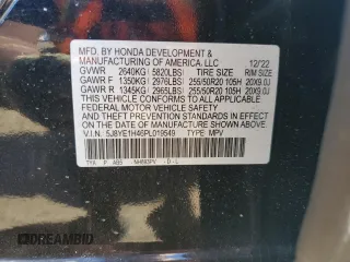 2023 Acura MDX w/Technology Package with VIN 5J8YE1H46PL019549, listed as a Copart auction lot 47982275 with 21,381 mi miles and Salvage Title. Bid and sale history available at carsss.com. Image 13.