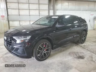 2019 Audi Q8 Prestige z VIN WA1FVAF15KD042994, wystawiony jako Copart lot #57137915 z przebiegiem 37 018 mil mil oraz Szkoda całkowita • Salvage title. Historia ofert i sprzedaży dostępna na DreamBid. Obrazek 1.