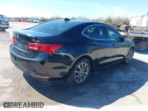 2020 Acura TLX with VIN 19UUB1F31LA014363, listed as a IAAI auction lot 41410621 with 44,122 mi miles. Bid and sale history available at carsss.com. Image 4.