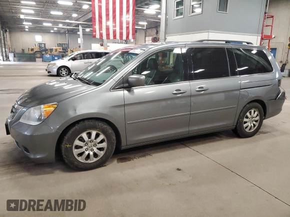 2009 Honda Odyssey EX-L с VIN 5FNRL38709B401001, выставлен на аукционе Copart как лот 55688695 с пробегом 237 860 миль миль и Списание • Salvage title. История ставок и продаж доступна на DreamBid. Изображение 1.