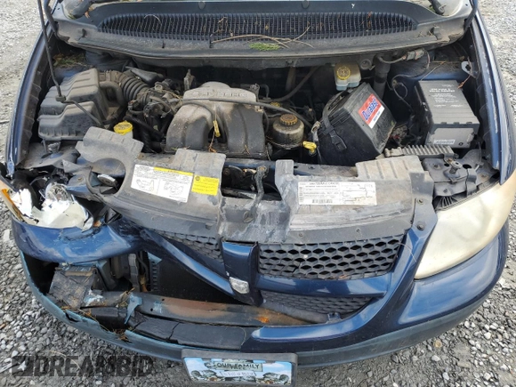 2001 Dodge Caravan SE with VIN 1B4GP25BX1B272378, listed as a Copart auction lot 84653524 with 115,131 mi miles and Salvage Title. Bid and sale history available at DreamBid. Image 12.