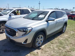 2019 GMC Terrain SLE with VIN 3GKALMEV7KL147627, listed as a IAAI auction lot 41982525 with Not Provided miles and . Bid and sale history available at carsss.com. Image 16.