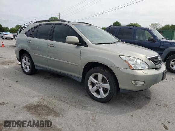 2007 Lexus RX 350 with VIN 2T2GK31U17C025674, listed as a Copart auction lot 54306215 with 181,479 mi miles and Clean Title. Bid and sale history available at DreamBid. Image 4.
