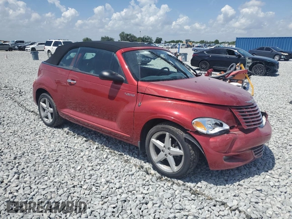2005 Chrysler PT Cruiser GT with VIN 3C3AY75SX5T265779, listed as a Copart auction lot 51463755 with Not provided miles and Salvage title. Bid and sale history available at DreamBid. Image 4.
