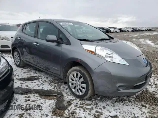 2015 Nissan LEAF SV with VIN 1N4AZ0CP5FC332953, listed as a Copart auction lot 39087903 with 61,605 mi miles. Bid and sale history available at carsss.com. Image 4.