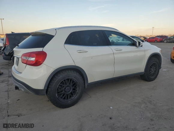 2017 Mercedes-Benz GLA with VIN WDCTG4EB4HJ302160, listed as a Copart auction lot 45607595 with NaN miles and Salvage Title. Bid and sale history available at carsss.com. Image 3.