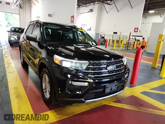 2023 Ford Explorer XLT z VIN 1FMSK8DH3PGB14248, wystawiony jako IAAI lot #42842415 z przebiegiem 32 092 mil mil oraz . Historia ofert i sprzedaży dostępna na DreamBid. Obrazek 22.