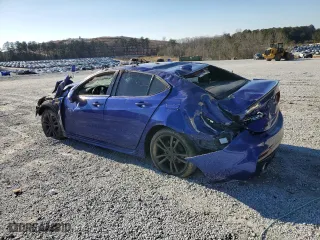 2018 Acura TLX w/A-SPEC Pkg with VIN 19UUB2F63JA006343, listed as a Copart auction lot 46148095 with 0 mi miles and Salvage Title. Bid and sale history available at carsss.com. Image 2.