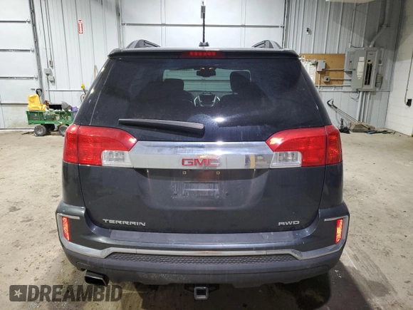 2017 GMC Terrain SLE with VIN 2GKFLTEK1H6190220, listed as a Copart auction lot 88753315 with 115,735 mi miles and Salvage Title. Bid and sale history available at carsss.com. Image 6.