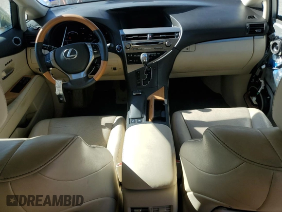 2015 Lexus RX 450h with VIN 2T2ZB1BA1FC002234, listed as a Copart auction lot 88215845 with 59,924 mi miles and Salvage Title. Bid and sale history available at DreamBid. Image 8.