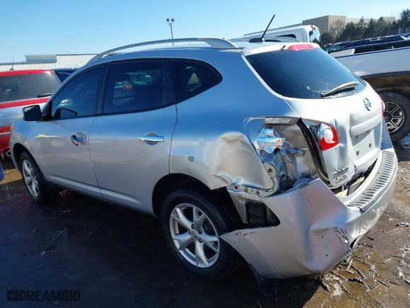 2010 Nissan Rogue S with VIN JN8AS5MT9AW017947, listed as a IAAI auction lot 41555840 with 142,986 mi miles. Bid and sale history available at carsss.com. Image 14.