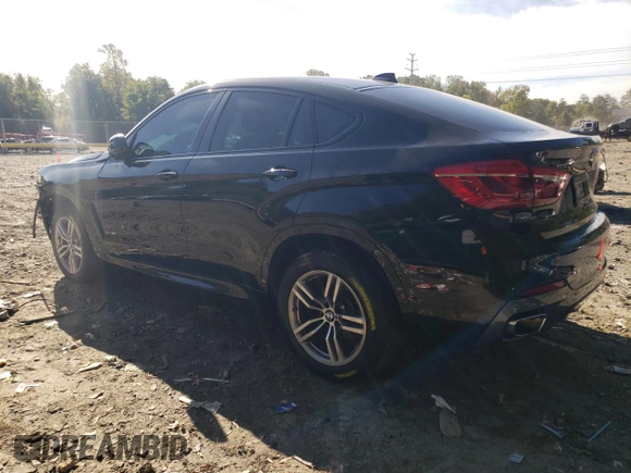 2018 BMW X6 xDrive35i with VIN 5UXKU2C58J0X49788, listed as a Copart auction lot 71446693 with 35,649 mi miles. Bid and sale history available at carsss.com. Image 2.