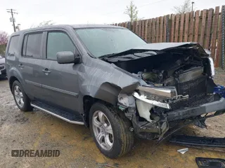 2013 Honda Pilot EX-L with VIN 5FNYF4H61DB040001, listed as a IAAI auction lot 41967020 with 109,862 mi miles and . Bid and sale history available at carsss.com. Image 1.