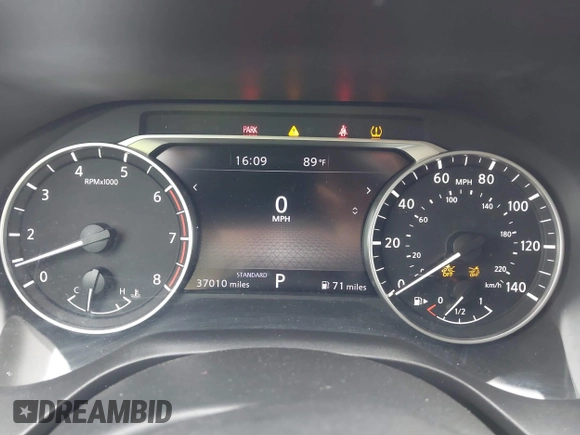 2023 Nissan Rogue S with VIN 5N1BT3AA5PC925760, listed as a IAAI auction lot 42654037 with 37,010 mi miles and . Bid and sale history available at DreamBid. Image 7.