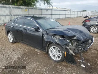 2020 Cadillac CT4 Luxury z VIN 1G6DA5RK0L0154148, wystawiony jako Copart lot #64566454 z przebiegiem 27 834 mil mil oraz Szkody całkowita. Historia ofert i sprzedaży dostępna na DreamBid. Obrazek 4.