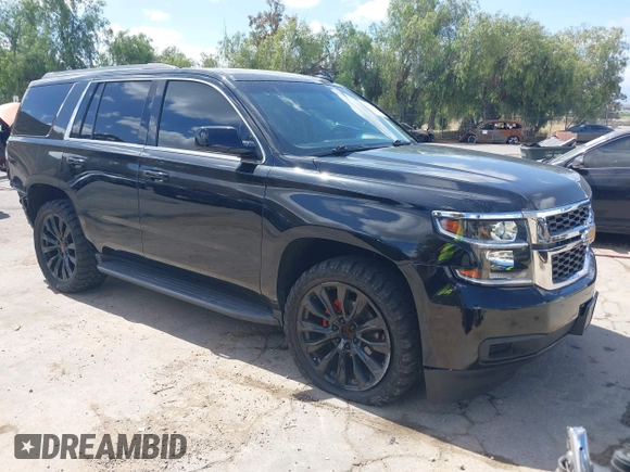 2018 Chevrolet Tahoe LS with VIN 1GNSCAKC9JR183853, listed as a IAAI auction lot 42254267 with 87,351 mi miles and . Bid and sale history available at DreamBid. Image 1.