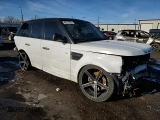 2011 Land Rover Range Rover Sport HSE with VIN SALSF2D41BA260722, listed as a Copart auction lot 49317025 with 107,230 mi miles and Salvage Title. Bid and sale history available at carsss.com. Image 4.