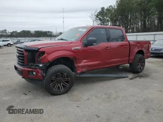 2015 Ford F-150 XLT with VIN 1FTEW1EP9FFC73394, listed as a Copart auction lot 43363335 with 156,369 mi miles and Salvage title. Bid and sale history available at DreamBid. Image 1.