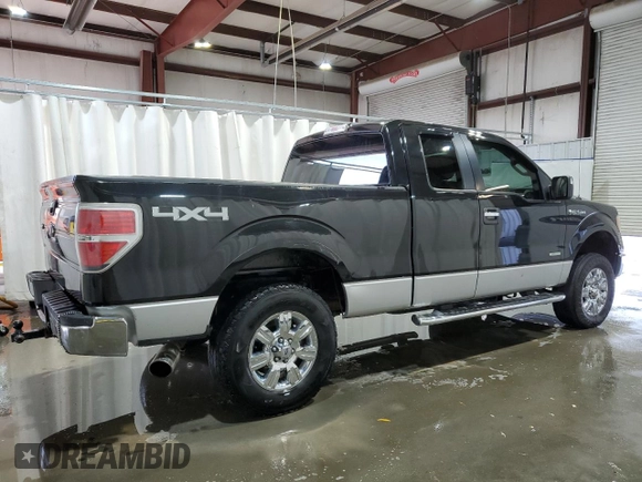 2012 Ford F-150 XL with VIN 1FTFX1ET2CKD32030, listed as a Copart auction lot 43177175 with 157,642 mi miles and Clean Title. Bid and sale history available at carsss.com. Image 3.