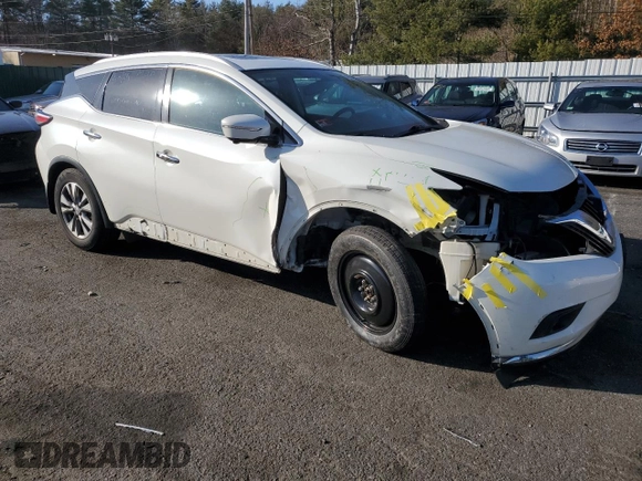 2015 Nissan Murano Platinum with VIN 5N1AZ2MH7FN205408, listed as a Copart auction lot 48922835 with 154,667 mi miles and Salvage Title. Bid and sale history available at DreamBid. Image 4.