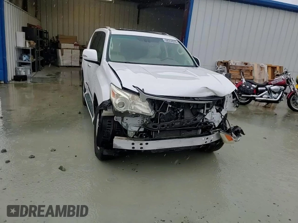 2013 Lexus GX 460 with VIN JTJBM7FX2D5063942, listed as a Copart auction lot 58552035 with Not provided miles and Salvage title. Bid and sale history available at DreamBid. Image 14.