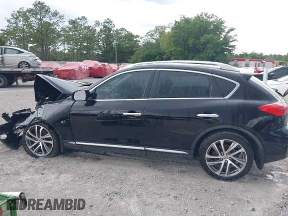 2017 Infiniti QX50 with VIN JN1BJ0RR5HM411716, listed as a IAAI auction lot 42358831 with Not provided miles and . Bid and sale history available at DreamBid. Image 14.