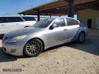 2011 Hyundai Genesis with VIN KMHGC4DE3BU117291, listed as a Copart auction lot 45576115 with 143,838 mi miles and Salvage Title. Bid and sale history available at carsss.com. Image 1.
