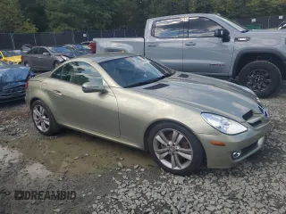 2010 Mercedes-Benz SLK-Class SLK 300 with VIN WDBWK5EA5AF229435, listed as a Copart auction lot 68993834 with 0 mi miles and Salvage Title. Bid and sale history available at carsss.com. Image 4.