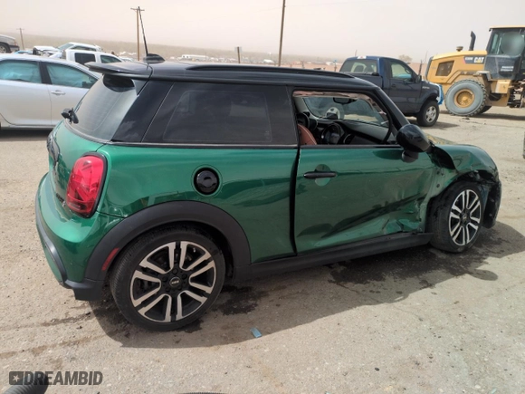 2023 MINI Hardtop 2 Door Cooper S with VIN WMW53DH03P2T30588, listed as a Copart auction lot 50954405 with 15,678 mi miles and Salvage Title. Bid and sale history available at carsss.com. Image 3.