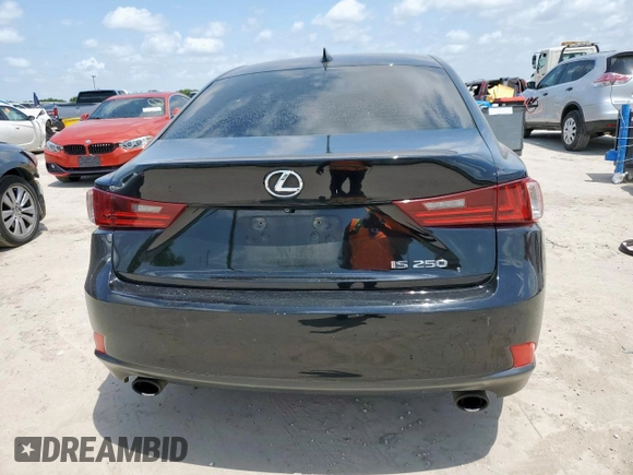 2014 Lexus IS 250 z VIN JTHBF1D21E5029539, wystawiony jako Copart lot #59970435 z przebiegiem 154 326 mil mil oraz Szkoda całkowita • Salvage title. Historia ofert i sprzedaży dostępna na DreamBid. Obrazek 6.