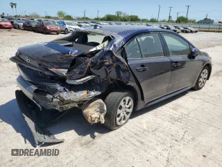 2022 Toyota Corolla LE with VIN 5YFEPMAE1NP276235, listed as a Copart auction lot 52593455 with 69,089 mi miles and Salvage Title. Bid and sale history available at carsss.com. Image 3.