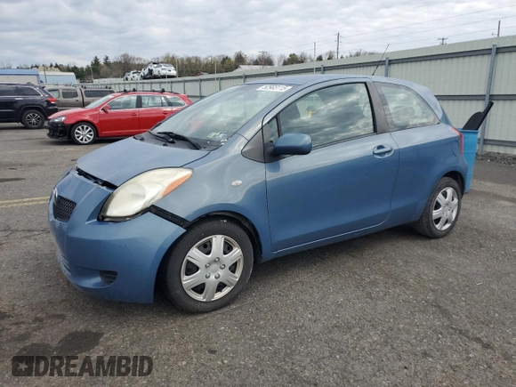 2007 Toyota Yaris with VIN JTDJT923475083016, listed as a Copart auction lot 52903115 with 127,280 mi miles and Salvage Title. Bid and sale history available at carsss.com. Image 1.