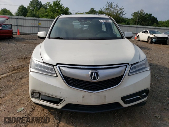 2016 Acura MDX w/Tech/Entertainment with VIN 5FRYD4H64GB023296, listed as a Copart auction lot 61388803 with 157,983 mi miles. Bid and sale history available at carsss.com. Image 5.
