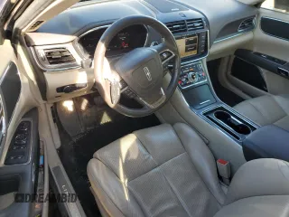 2017 Lincoln Continental Select with VIN 1LN6L9SK5H5629901, listed as a Copart auction lot 83004854 with 16,007 mi miles and Salvage Title. Bid and sale history available at carsss.com. Image 8.