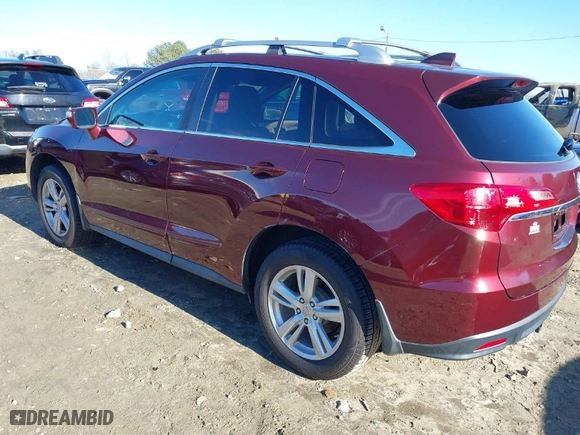 2013 Acura RDX Tech Pkg with VIN 5J8TB3H50DL010834, listed as a IAAI auction lot 41390126 with 167,332 mi miles. Bid and sale history available at carsss.com. Image 3.